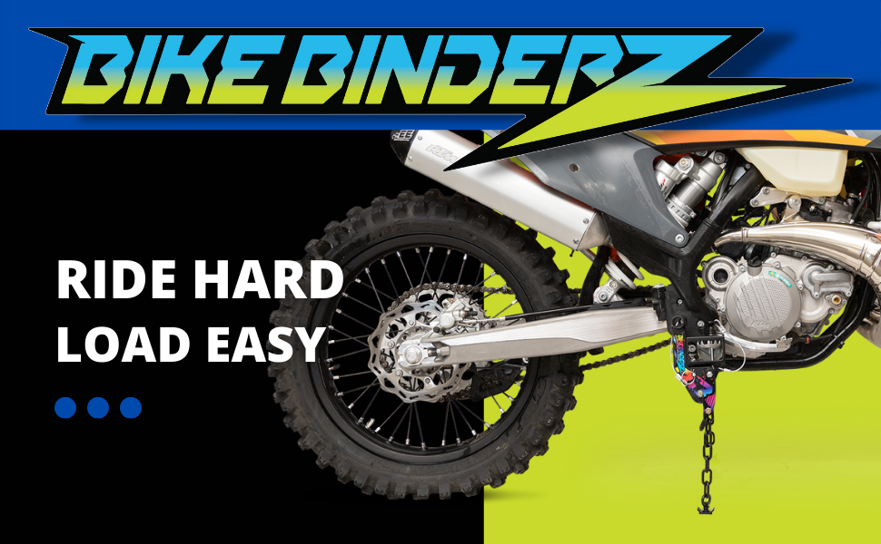Bike Binderz E Track Dirt Bike Kit Raw Aluminum