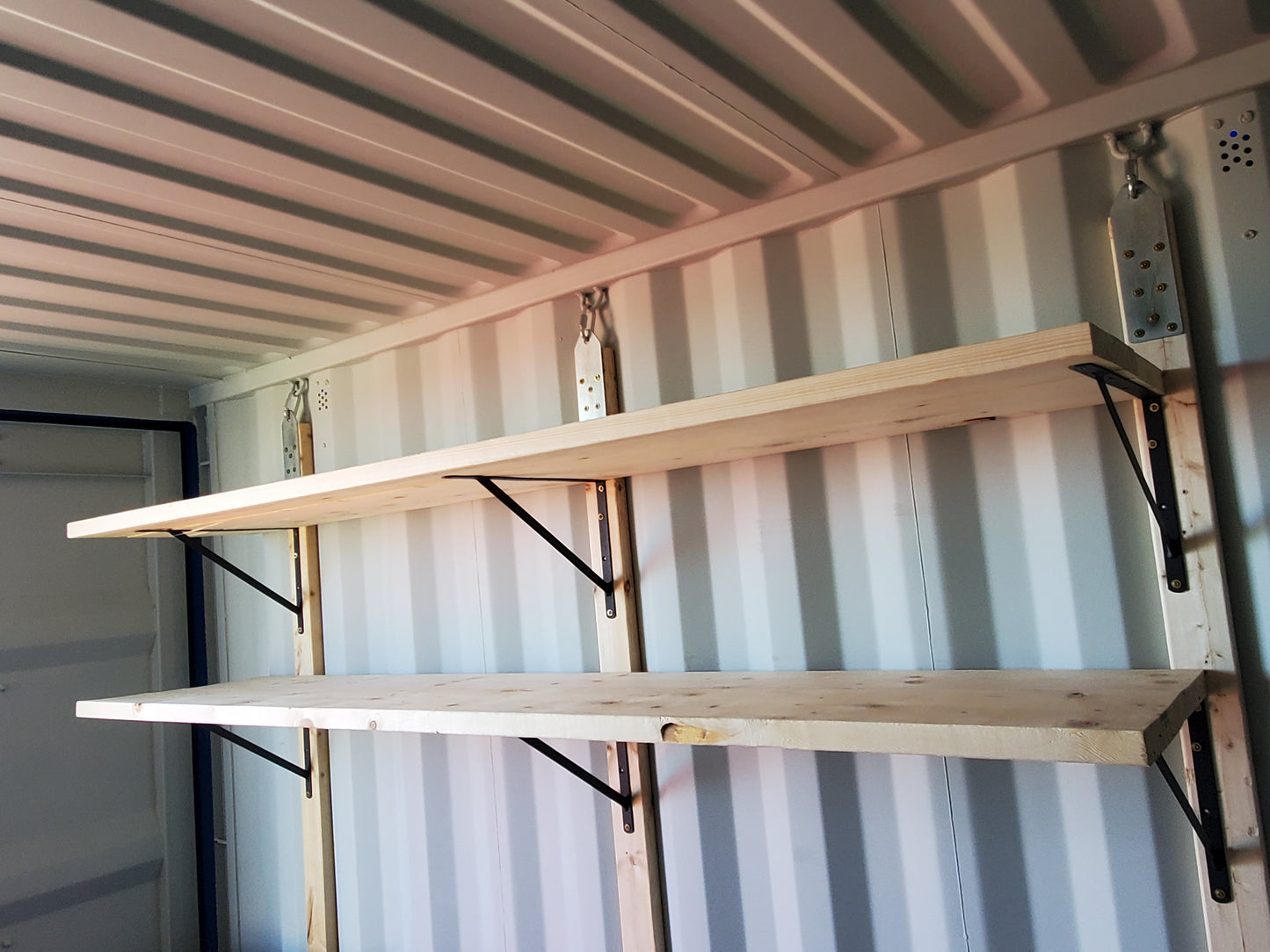 Shipping Container Shelving DIY kit - 2 pack
