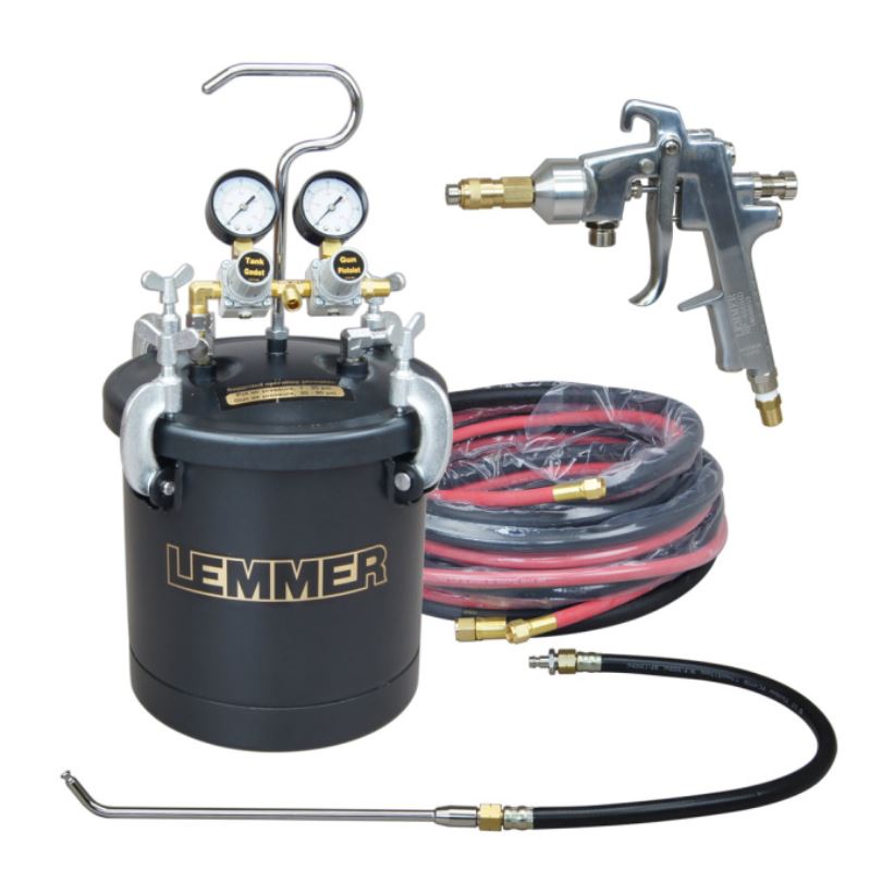 Lemmer Rust Proofing Pressure Pot 10 liter Kit