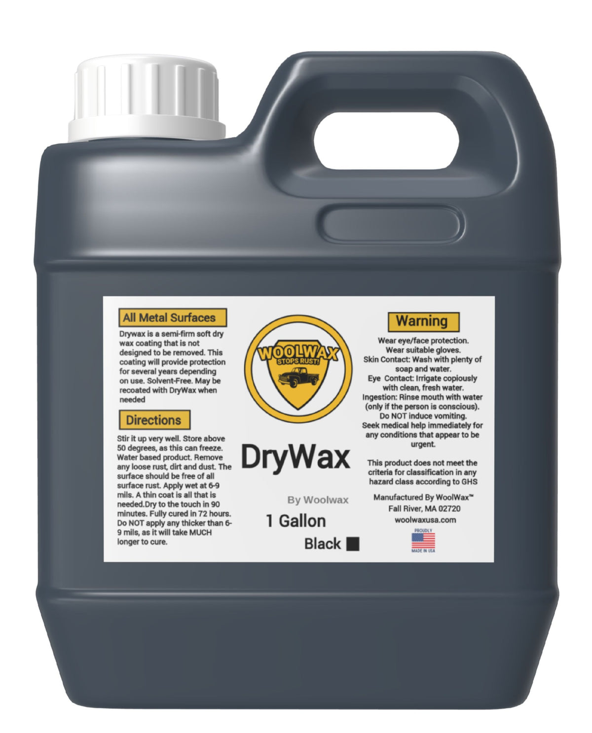 WOOLWAX Drywax 1G Black