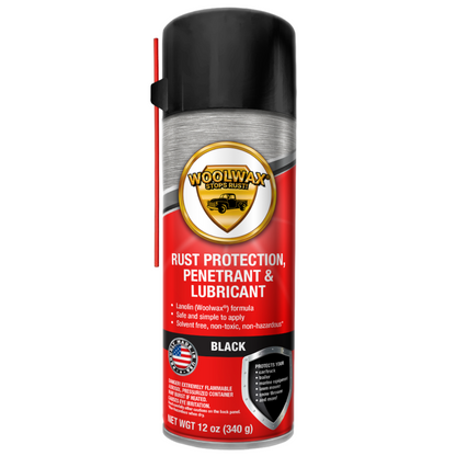 Woolwax™ Aerosol Cans ( Black ) 12 Can kit