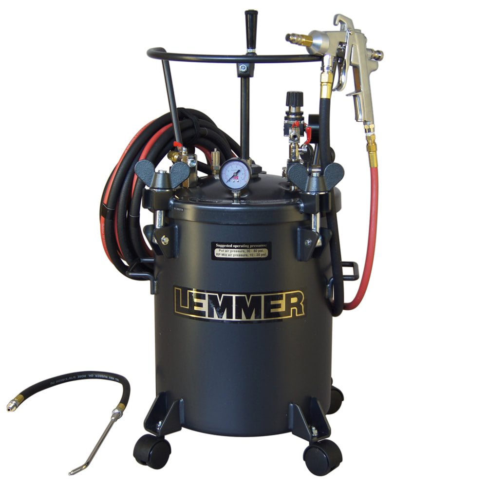 Lemmer Rustproofing Pressure Pot 5 Gallon Kit