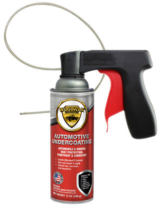 Black Trigger for Aerosol Spray Cans