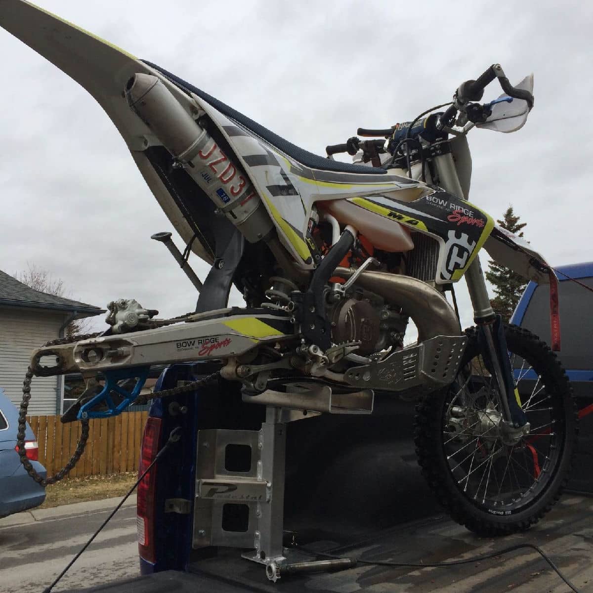 The Dirt Bike Pedestal