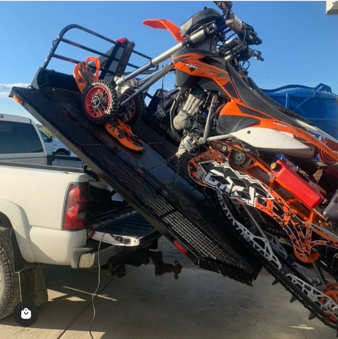 Bike Binderz Snowbike Kit - Raw Aluminum